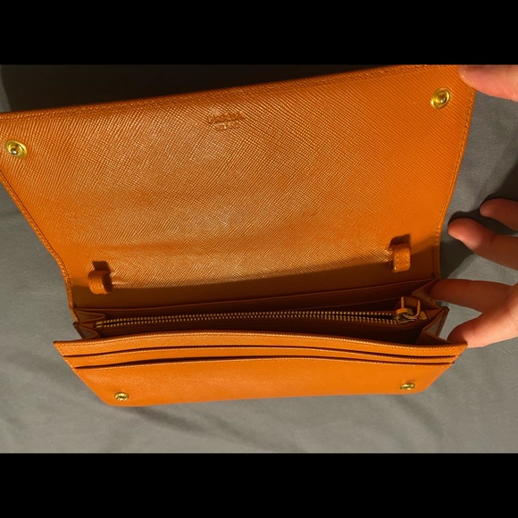 Prada saffiano lux leather continental wallet - Picture 5 of 5